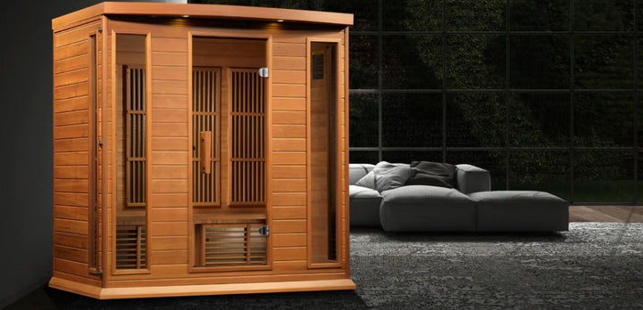 Maxxus 4-Person Near Zero EMF Sauna (MX-K406-01-ZF CED)