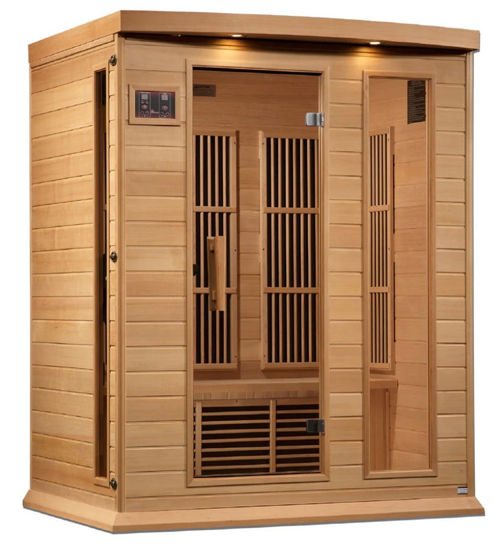 Maxxus 3-Person Near Zero EMF Sauna (MX-K306-01-ZF HEM)