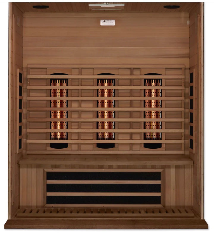 Maxxus 3-Person Full Spectrum Sauna – Cedar (MX-M306-01-FS CED)