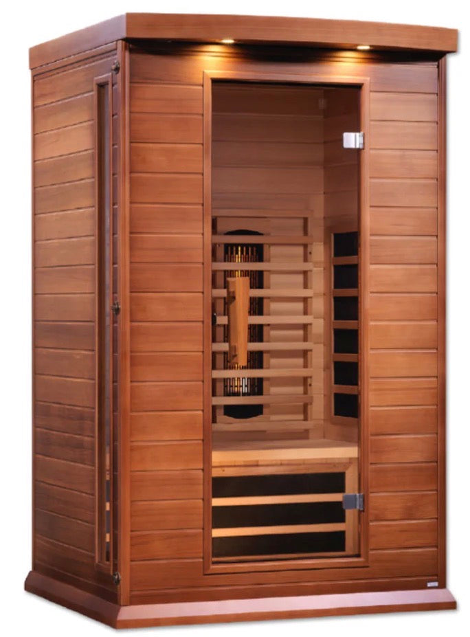 Maxxus 2-Person Full Spectrum Sauna – Cedar (MX-M206-01-FS CED)