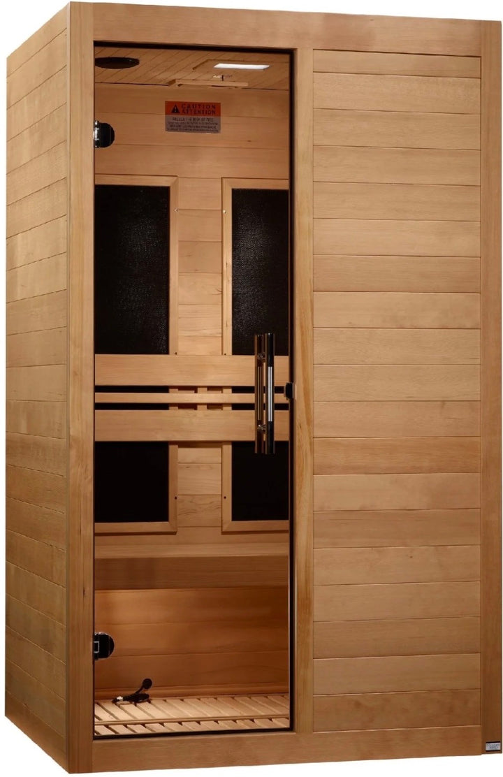 Maxxus 2-Person S-Line Ultra Low EMF Sauna – Hemlock (MX-S206-01-ULEMF)