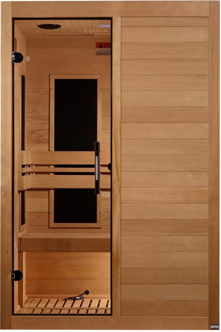 Maxxus 2-Person S-Line Ultra Low EMF Sauna – Hemlock (MX-S206-01-ULEMF)