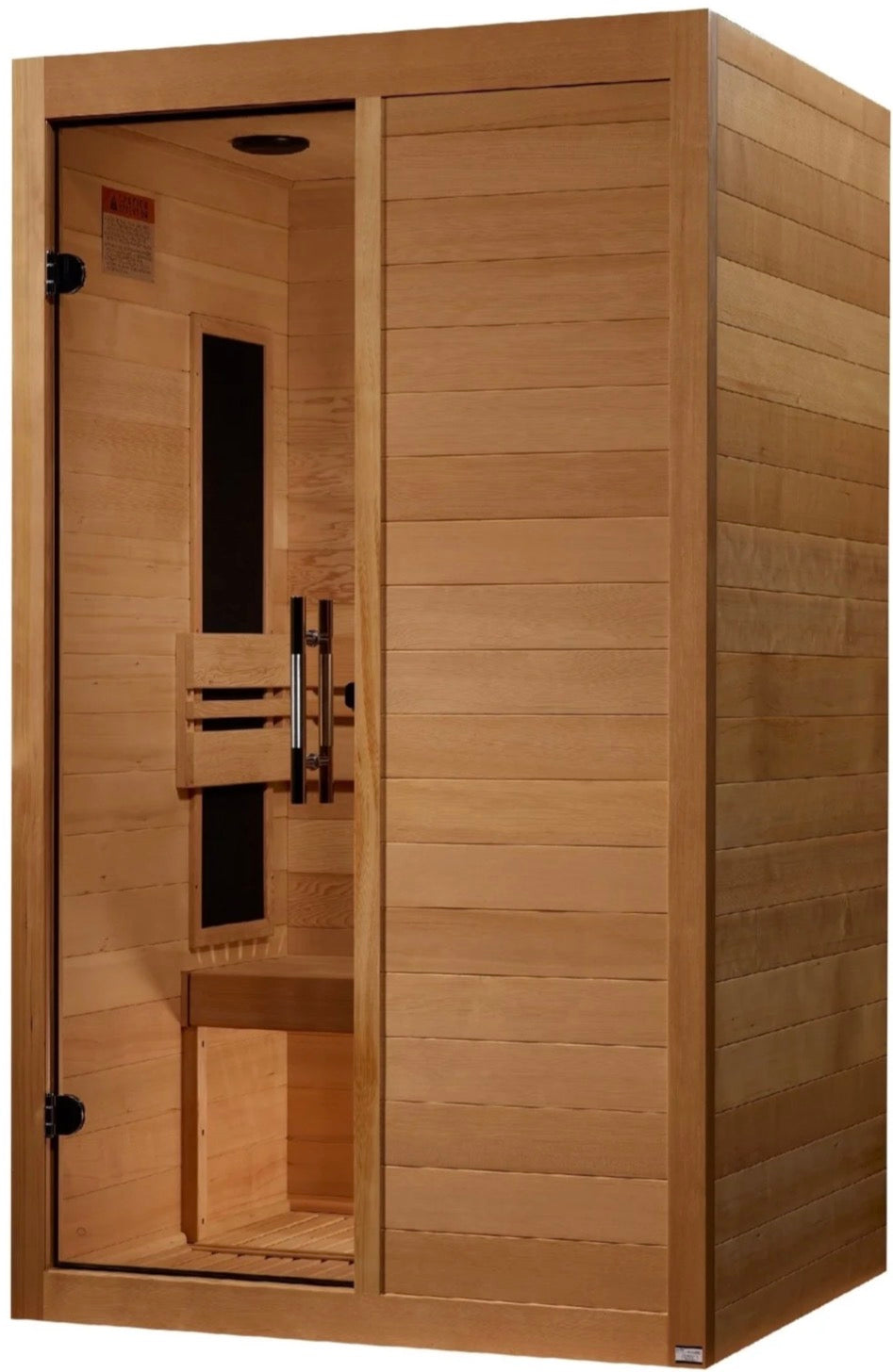 Maxxus 2-Person S-Line Ultra Low EMF Sauna – Hemlock (MX-S206-01-ULEMF)