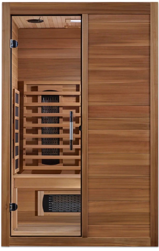 Maxxus 2-Person Full Spectrum Sauna – Cedar (MX-S206-01-FS-PC)