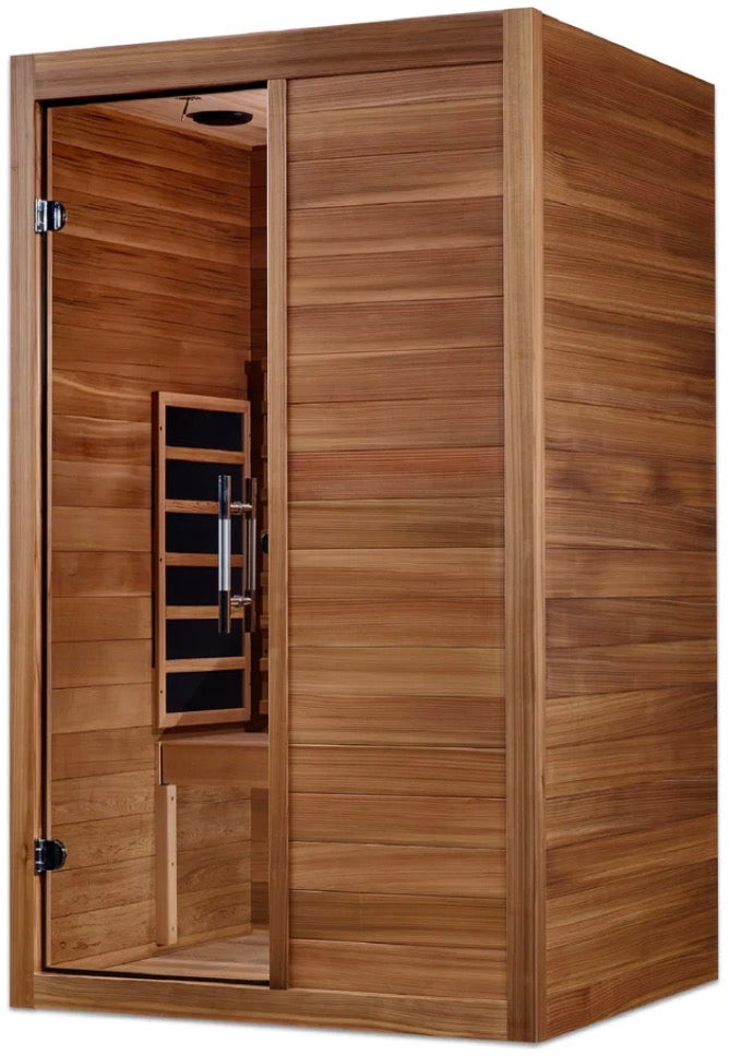 Maxxus 2-Person Full Spectrum Sauna – Cedar (MX-S206-01-FS-PC)