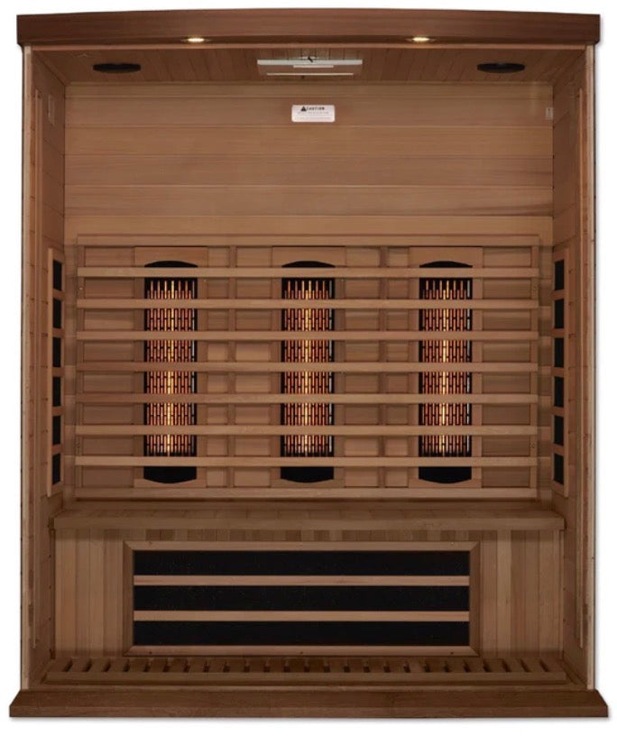 Maxxus 3-Person Full Spectrum Sauna – Cedar (MX-M306-01-FS CED)