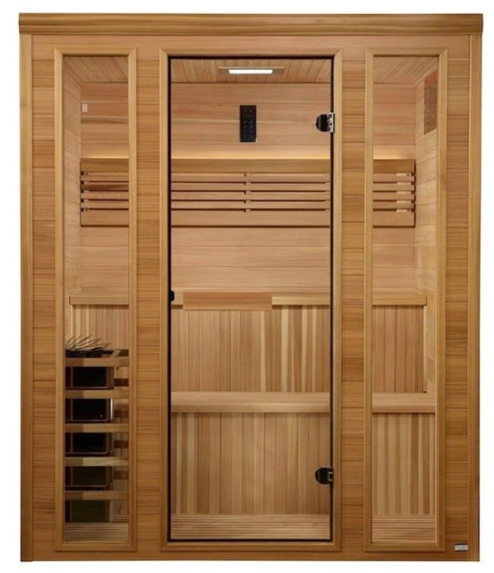 Golden Designs Andermatt Edition 3-Person Traditional Sauna | GDI-7030-01