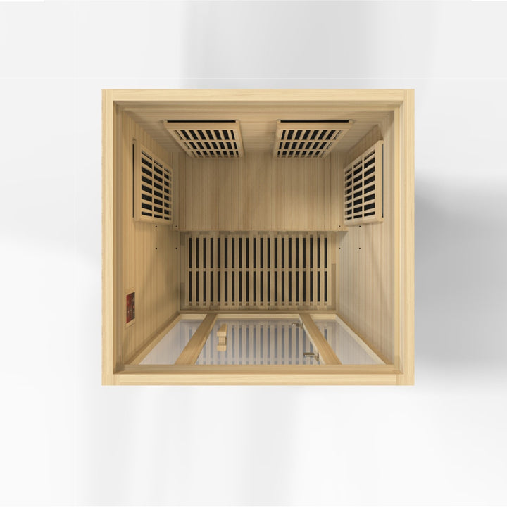 Maxxus 2-Person Low EMF FAR Infrared Sauna  (MX-J206-01)
