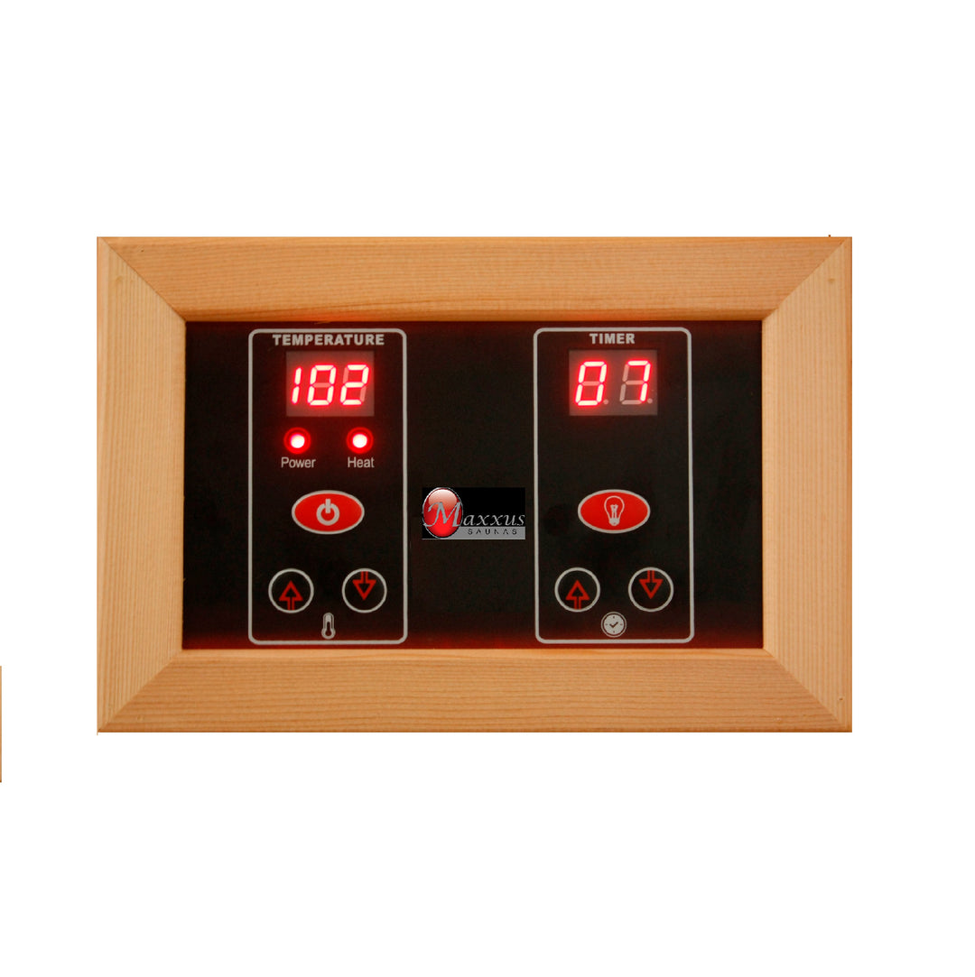 Maxxus 2-Person Low EMF FAR Infrared Sauna  (MX-J206-01)
