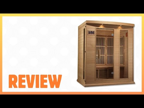 Maxxus 3-Person Near Zero EMF Sauna (MX-K306-01-ZF HEM)